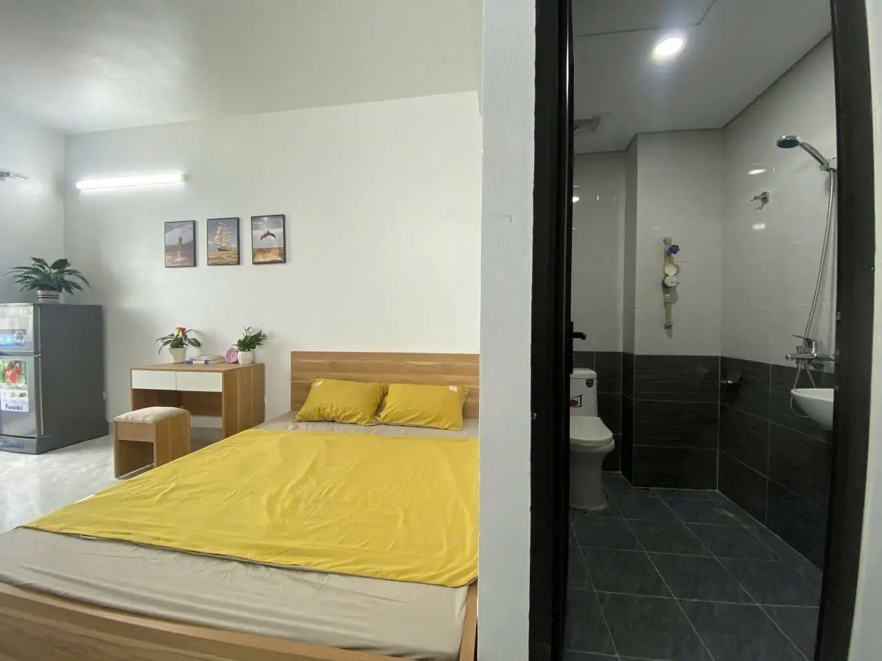 P604 - Căn hộ Studio ban công rộng, nội thất đầy đủ