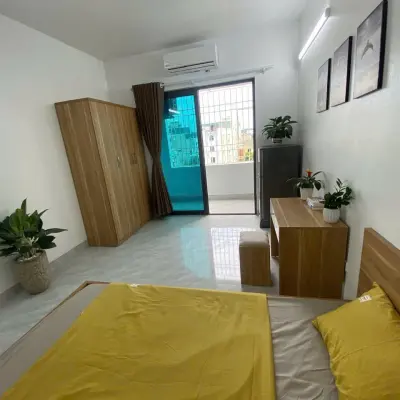 P604 - Căn hộ Studio ban công rộng, nội thất đầy đủ