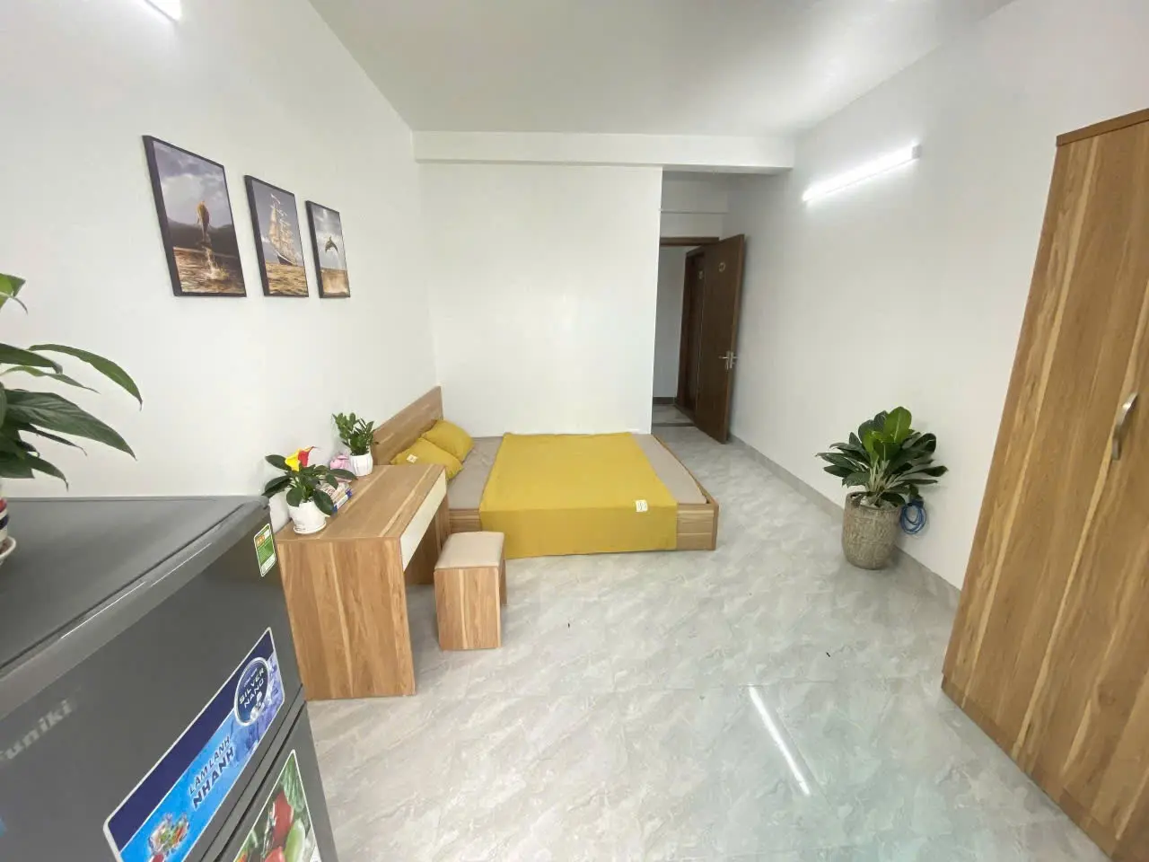 P604 - Căn hộ Studio ban công rộng, nội thất đầy đủ