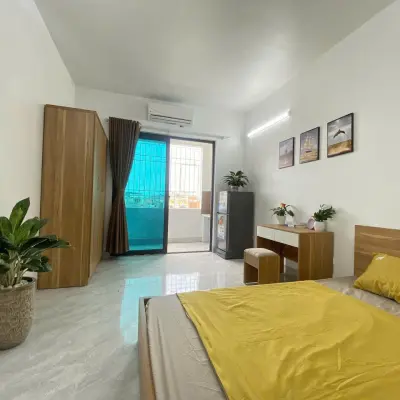 P604 - Căn hộ Studio ban công rộng, nội thất đầy đủ
