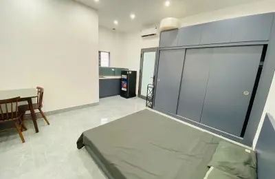 P101 - Căn hộ Studio mới, ngõ rộng, nội thất đầy đủ