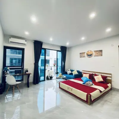 P502 - Căn hộ Studio đầy đủ nội thất, ban công rộng