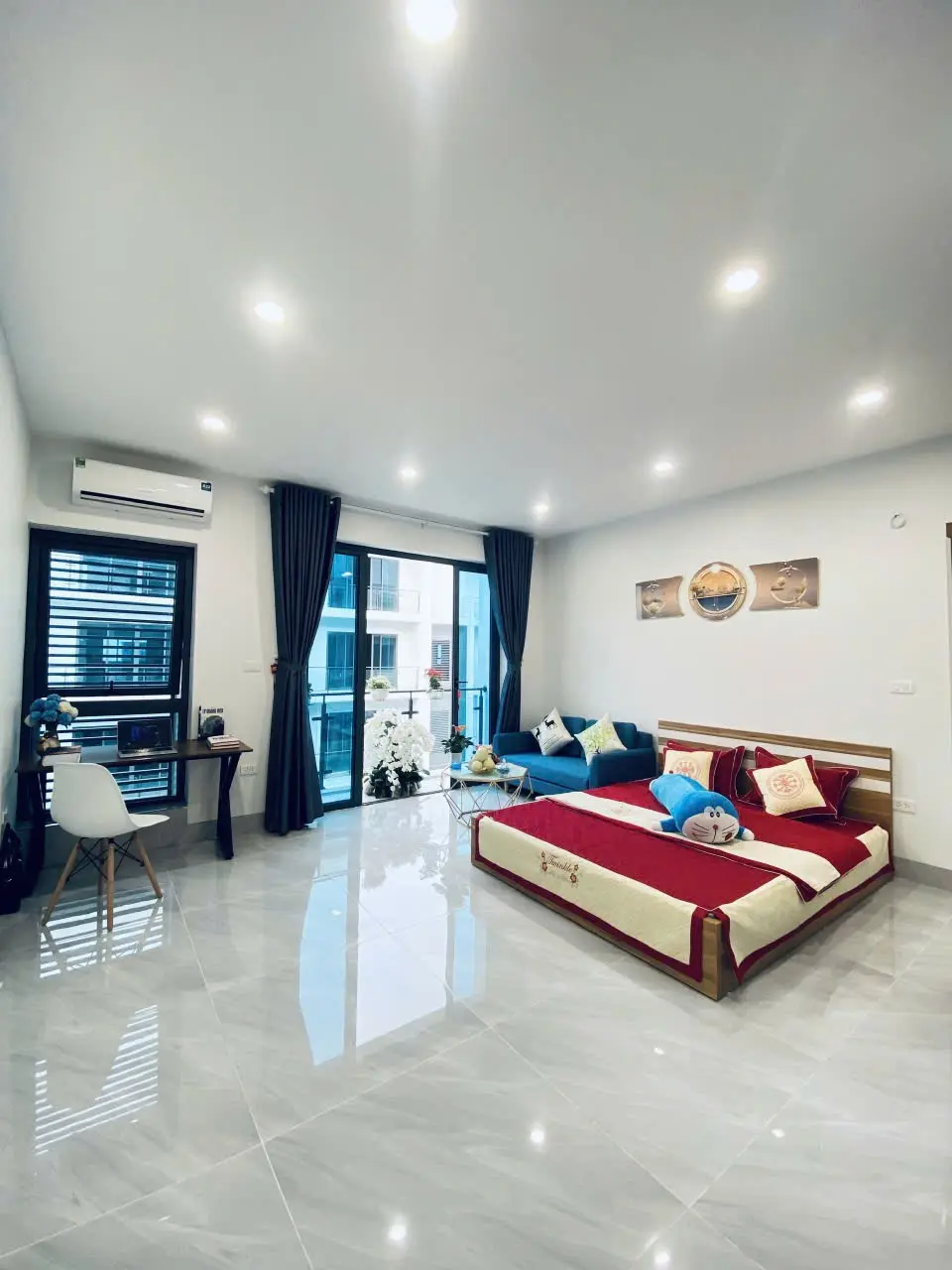 P502 - Căn hộ Studio đầy đủ nội thất, ban công rộng