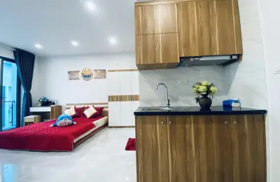 P502 - Căn hộ Studio đầy đủ nội thất, ban công rộng