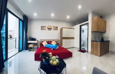P502 - Căn hộ Studio đầy đủ nội thất, ban công rộng