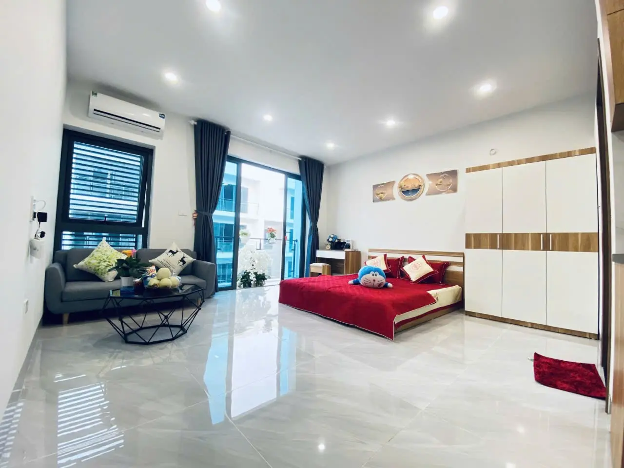 P502 - Căn hộ Studio đầy đủ nội thất, ban công rộng